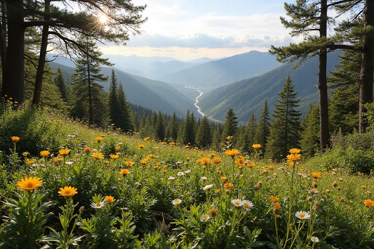 Лесные просторы Илейкино